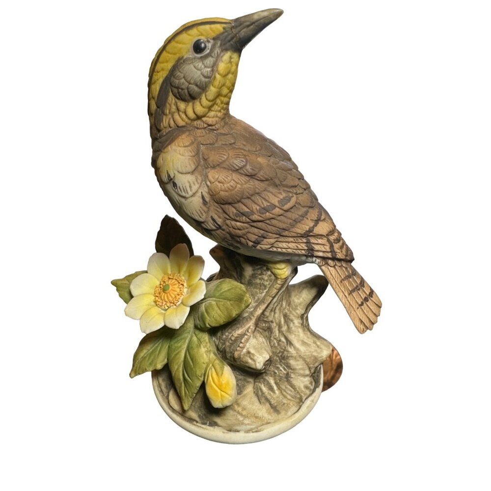 Vintage Meadowlark by Andrea # 9386 Sadek Bird Figurine Collectable